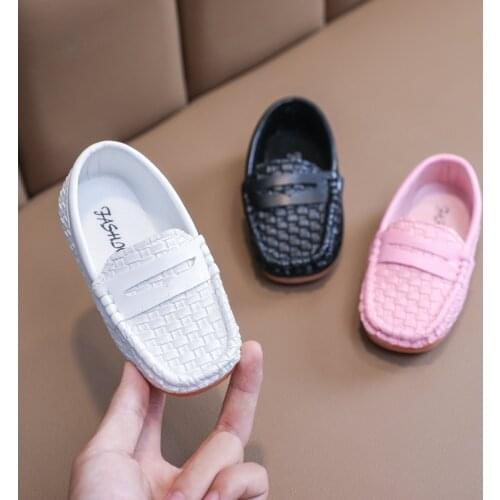 Hot Sales Fashion Leather Pu Children Casual Shoes Soft High Quality Cool Kids Tennis Toddlers Classic Girls Boys Sneakers
