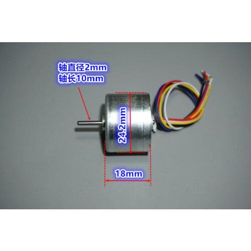 Micro 310 BLDC Brushless DC Motor DC 5V 9200RPM High Speed Built-in Driver Support CW CCW PWM