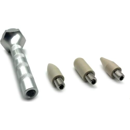 Paintless Dent Repair Pen Kit Peek Tap Down Pen with 3 Heads Tips Dent Removal Tools