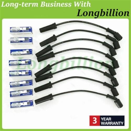 9748HH 41-962 Wire Kit Set Cable 9748HH + 41-962 For CADILLAC CHEVROLET AVALANCHE SILVERADO SUBURBAN TAHOE GMC HUMMER 8 Set