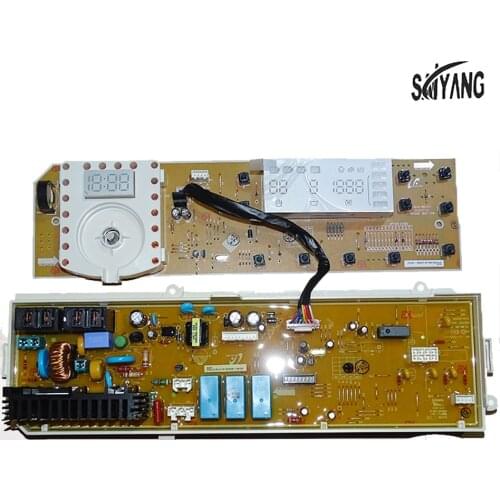 New Original Motherboard With Display Panel Board WF0602WKQ wkr 0702WKQ DC92-00520A-00521A For Samsung Drum Washing Machine