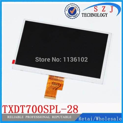 Original 7'' inch LCD Display Screen Replacement Tablet pc TXDT700SPL-28 6150a28 1024*600 Digital Viewing Frame Free Ship
