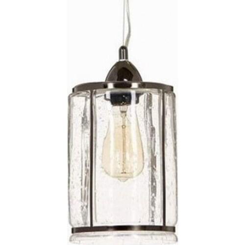 Industrial Lamp Outdoor Vintage Glass Chandelier Iron Pendant Light kitchen chandelier