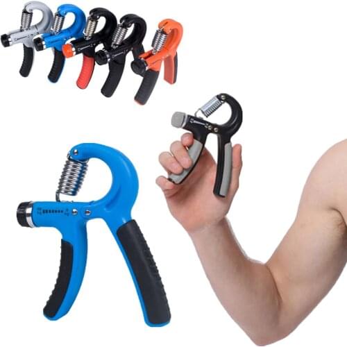 5-60 Kg Adjustable Hand Grip Strengthener Heavy Gripper Fitness Wrist Finger Muscle Training Arm Exercise Pinch Carpal Expander