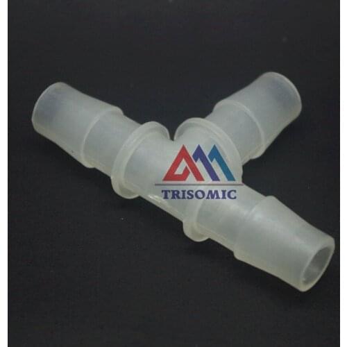 12.7mm T tpye equant Connector Equal Tube Joiner Material PP Plastic Fitting Fish Tank Airline Aquarium