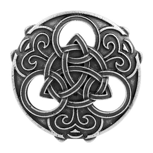 Vintage Viking Celtic Rune Compass Pin Brooch Jewelry Clothing Accessories