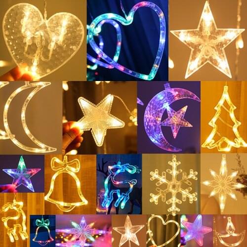 WRMIHU LED Garland Curtains