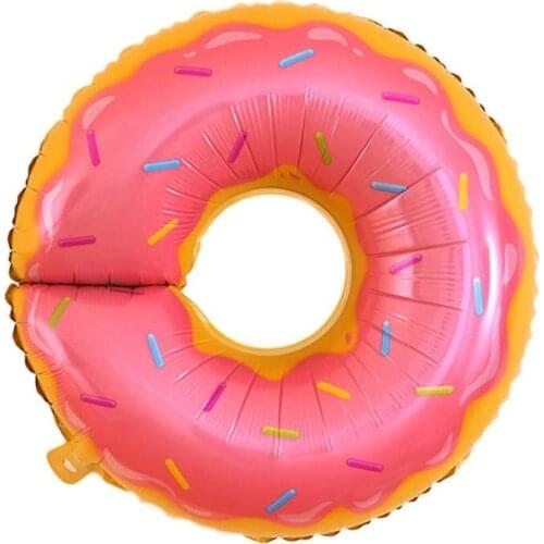1pcs Donut Foil Balloons Theme Party Decoration Ice Cream Balloon Baby Gift Happy Birthday Children Toys Household Items Candy