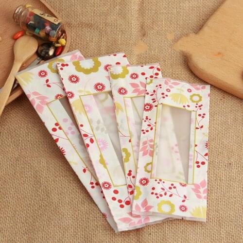 Ferimo 100pcs Matte printed window organ bag candy herbal tea dried fruit specialty food packaging vacuum food storage bags