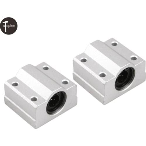 2pcs SCS10UU 10mm Linear Ball Bearing Linear Motion Ball Bearing Slide Bushing For CNC
