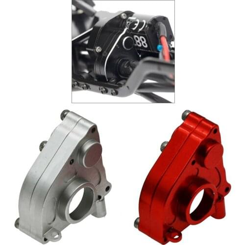 Aluminum Center Gear Box Cover Housing Shell For Axial SCX24 AXI90081/00002 1:24 RC Car Crawler DIY Replacement Upgrade Parts