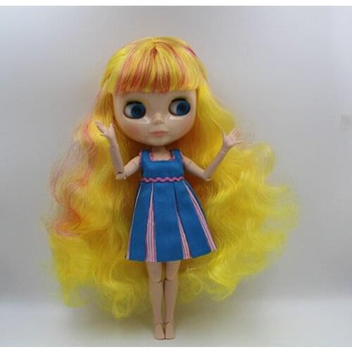 Free Shipping Top discount 4 COLORS BIG EYES DIY Nude Blyth Doll item NO. 356J Doll limited gift special price cheap offer toy