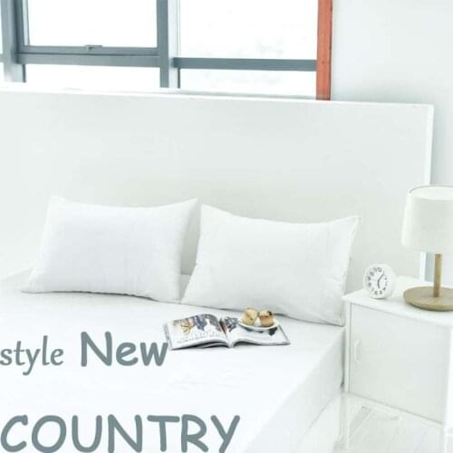 Pillow case for bed Cheapest pillowcase 50*70CM Waterproof Pillow Protector Smooth pillow Cover For Bed Wetting And Bedbug