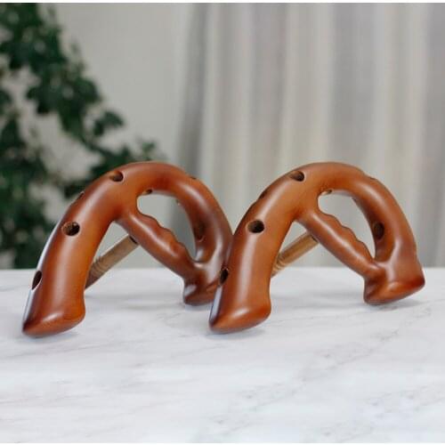 Wooden bracket for handle bowls at 5th octave