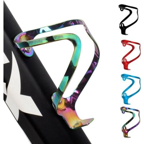 Mountain bike water cup holder water bottle holder road bike riding aluminum alloy bright color bicycle bottle cage equipment