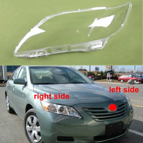 For Toyota Camry 2007 2008 2009 European and American version Lampshade Lamp Lampshade Headlamp Cover Lamp Shell Headlight Lens
