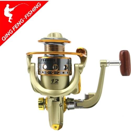 1000-7000 series Distant Wheel Metal Spinning Fishing Reel 5.5:1 12 Bearing Balls Fishing Wheel Rotate the spool Fishing coil