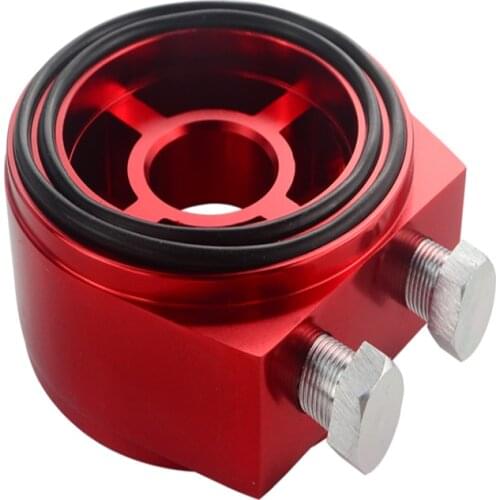Oil Filter Cooler Sandwich Plate Adapter M20*1.5 and 3/4-16 Universal Oil Adapter Car Meter