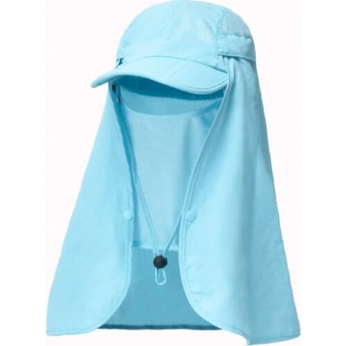 Balight Multifunctional Sunshade Hat Outdoor Fishing Hiking Male Sun Hat Quick Dry Detachable Breathable Summer Hat Baseball Cap