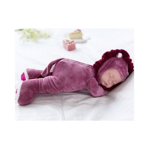 Soft dolls Talking baby toy sleeping reborn baby dolls sing songs baby Childrens educational toys gift boneca