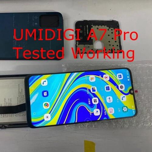 6.3" For UMIDIGI A7 Pro LCD Display Touch Screen Digitizer Panel Assembly Replacement UMIDIGI UMI A7 / A7S LCD Display Part