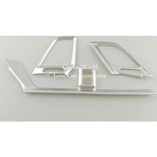 Front Air Conditioning Outlet Vent Frame Box Cover Trim Interior Decoration For Honda Civic 10th 2016 2017 Car-Styling Accessory