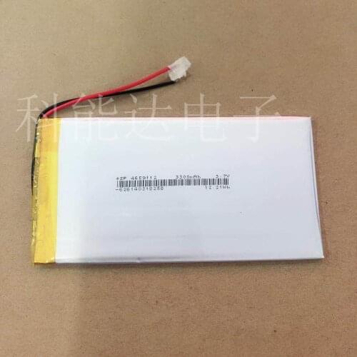 3.7V polymer lithium battery 4659112 3300mah suitable for tablet PC battery 4560110