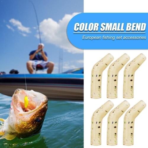 30Pcs/Set 11mm TPR Hook Aligners Carp Fishing Line Outdoor Terminal Aligner Accessaries Tackle Camouf Durable Fishing Hair R2A4