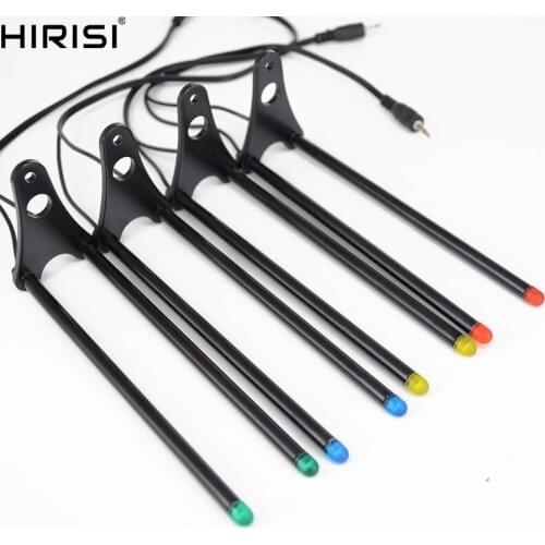 4 Electronic Snag Ear Bar for Carp Fishing Alarms LED Light on The Top Keep Fishing Rod Fall Off