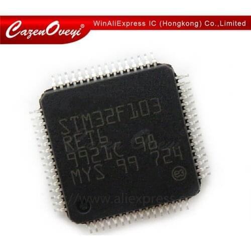 5pcs/lot STM32F103RET6 LQFP-64 STM32F103RE In Stock