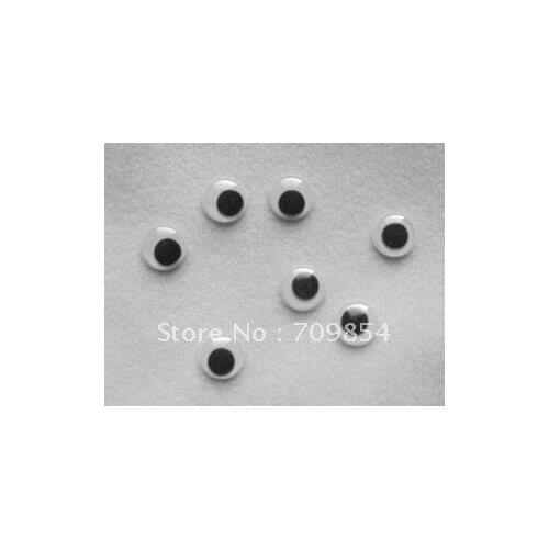 6mm round black Toy bear Puppet Craft Safety Eyes /Comical Eyes/plastic toy activities eyes/doll accessories