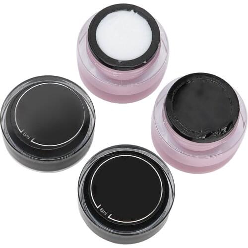 8ml x 2pcs Nail Art Carving Gel 3D Nail Art DIY Emboss Decoration Manicure Carved Gel Glue Soft And Non-sticky DIY Style