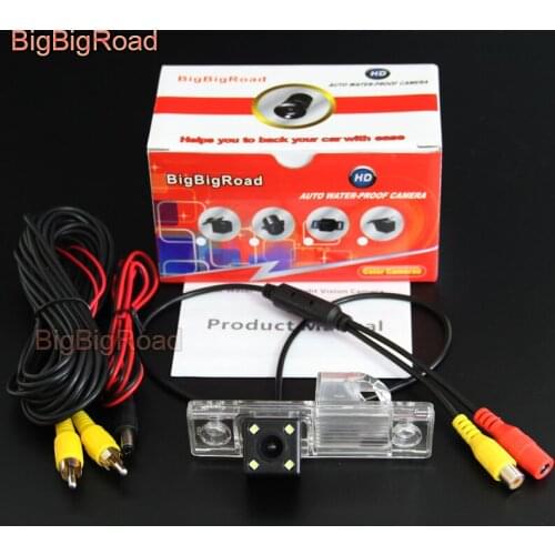 BigBigRoad Car Rear View Reverse Backup Parking Camera For Chevrolet Epica Lova Aveo Captiva Cruze Lacetti HRV Spark Waterproof