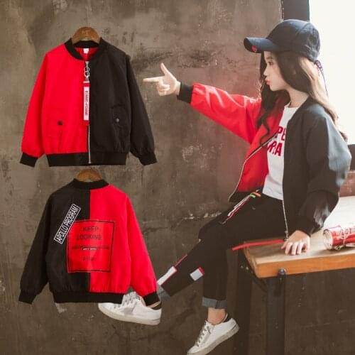 Spring Autumn Girls Coat Boys Jacket Fashion Toddler Girl Winter Clothes Zip-up Baby Jacket