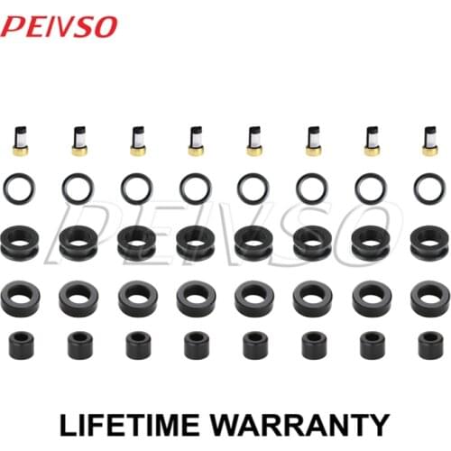Fuel Injector Service Repair Kit Orings Filters Pintle Caps for Lexus&Toyota