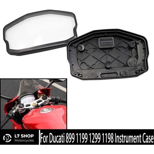 Motorcycle Odometer Gauge Cover Tachometer Fit For Ducati 848 959 899 1299 1199 1198