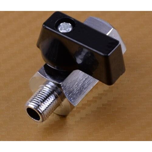 LETAOSK 1Pc Female to Male 1/8 NPT Brass Ball Valve Full Port Shut Off Switch Water Gas Oil