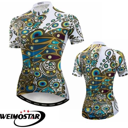 Weimostar Summer Cycling Jersey Women MTB Outdoor Sport Racing Cycling Clothing Ropa Ciclismo Bike Jersey quick Dry Shirts