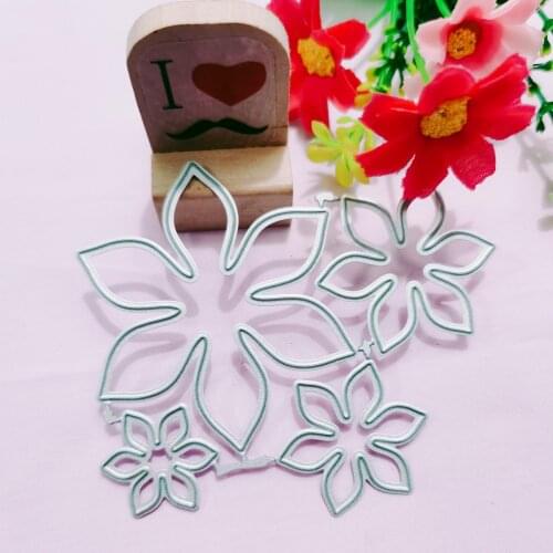 Flower Metal Cutting Dies for DIY Scrapbooking Album Paper Cards Decorative Crafts Embossing Die Cuts