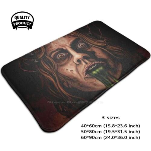 Beyond The Door 3D Soft Non-Slip Mat Rug Carpet Foot Pad 70S 70S Terror Terror Horror Vintage Retro Horror Retro Movies Vintage