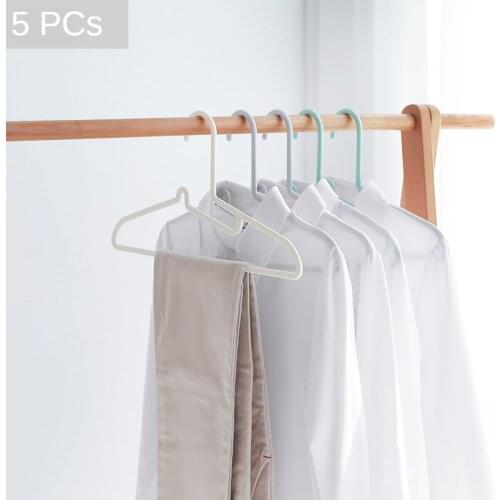 Non-marking plastic non-slip clothes hanger storage artifact anti-shoulder corner garment support adult clothes support hangers