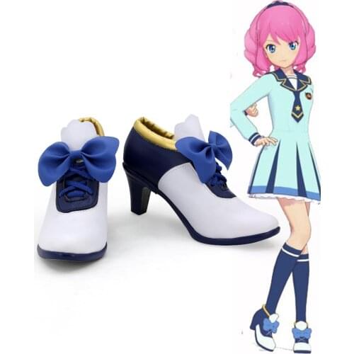 New Aikatsu! Nijino Yume Cosplay Boots Anime women Shoes Custom Made