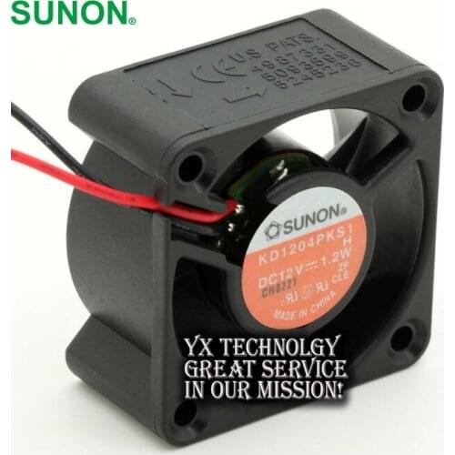 New and original KD1204PKS1 12v 1.2W 4cm 40mm 4020 2 line Silent cooling fan 40 * 40 * 20mm