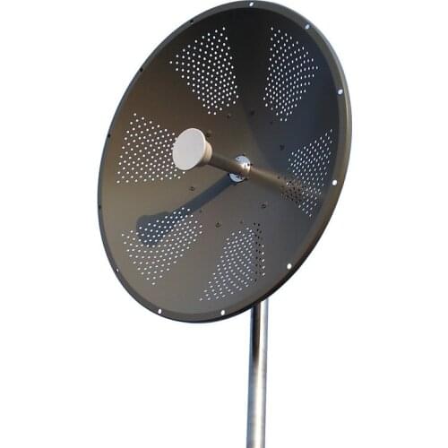 25dbi Mimo Parabolic Antenna dual polarization high gain 5150~5850MHz for remote signal transmission customized