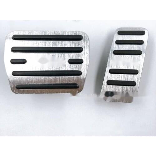 It Is Suitable For Audi A1 And A3. New Q2 / Q3 Accelerator Pedal, Non Perforated Aluminum Alloy Anti-skid Pedal