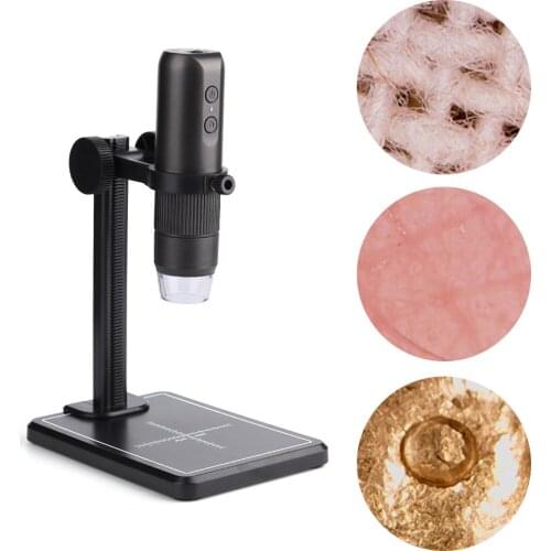 Professional USB Digital Microscope 1000X 8 LEDs Electronic Microscope Endoscope Zoom Camera Magnifier Lift Stand djustable Lift