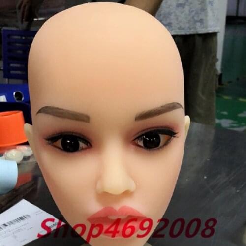 Sex Doll Head of Love doll Oral sex Lifelike woman realistic TPE mouth with skeletont Display sex toys Masturbator