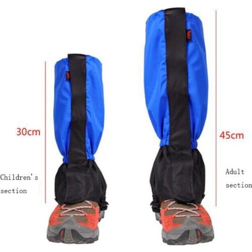 Outdoor climbing waterproof and velvet leggings Snow extension sand-proof men and women snow cover
