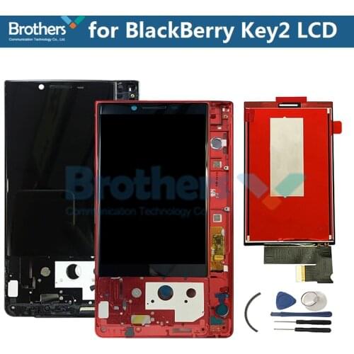 LCD Screen for BlackBerry KeyTwo KEY2 LCD Display Touch Screen Digitizer for BlackBerry KeyTwo LCD Assembly 4.5'' Phone Parts