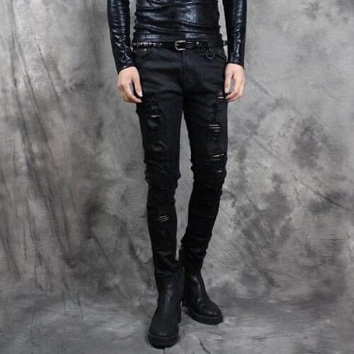 ZHQUNHUU Men's Skinny Jeans